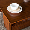Axford Convertible Console To Dining Table – Oak Saddle