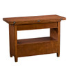 Axford Convertible Console To Dining Table – Oak Saddle