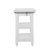 Alverton Convertible Console To Dining Table - White