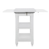 Alverton Convertible Console To Dining Table - White