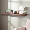 Chicago Floating Shelf 48" - Chocolate