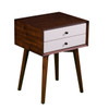 Alpine Bedside Table W/ Drawers - Hf2876