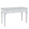 Darien Mirrored Desk - Glam - Silver
