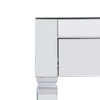 Darien Mirrored Desk - Glam - Silver