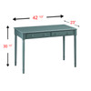 Janice 2-drawer  Writing Desk