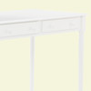 Writing 2-drawer Desk – Crisp White