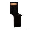 Fold-out Convertible Desk - Black