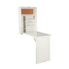 Fold-out Convertible Desk - Antique White