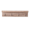 Argo Wall Mount Shelf W/ Hooks - Grayed Oak