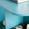 Expandable Rolling Sewing Table/craft Station - Turquoise