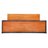 Patrick Two-tone Mixed Material Bakers Rack
