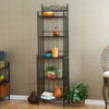 Celtic Bakers Rack - Gunmetal Gray