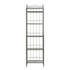 Celtic Bakers Rack - Gunmetal Gray