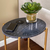 Clarvin Side Table W/ Wireless Charging Station