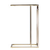 Colbi Mirror-topped C-table - Glam Style - Champagne W/ Antique Mirror