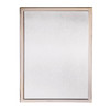 Colbi Mirror-topped C-table - Glam Style - Champagne W/ Antique Mirror