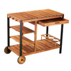 Murcott Outdoor Bar Cart