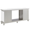 Toppington Mirrored Fireplace Media Console