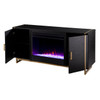 Biddenham Color Changing Fireplace Console W/ Media Storage