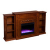 Chantilly Color Changing Fireplace W/ Bookcases - Fc8532