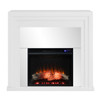 Stadderly Mirrored Touch Screen Electric Fireplace