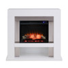 Lirrington Stainless Steel Touch Screen Electric Fireplace