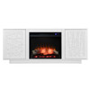 Delgrave Touch Screen Electric Media Fireplace W/ Storage