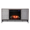 Hollesborne Touch Screen Electric Fireplace W/ Media Storage