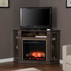 Austindale Touch Screen Electric Fireplace W/ Media Storage