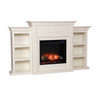 Tennyson Touch Screen Electric Fireplace W/ Bookcases - Fr8544