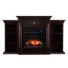 Tennyson Touch Screen Electric Fireplace W/ Bookcases - Fr8545