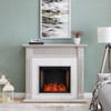 Chessing Penny-tiled Smart Fireplace