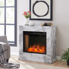 Dendale Faux Marble Fireplace W/ Smart Firebox