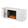 Delgrave Smart Fireplace W/ Media Storage