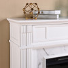 Highgate Electric Smart Media Fireplace – White