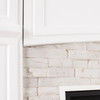 Seneca Smart Media Fireplace - White