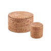 Satalia Round Water Hyacinth Storage Tables – 2pc Set