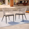Melilani Outdoor Chairs W/ Cushions – 2pc Set