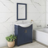 Fresca Hartford 30" Royal Blue Traditional Bathroom Vanity - FCB2303RBL-I