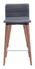 Jericho Counter Chair (set Of 2) Gray