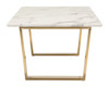 Atlas Coffee Table White & Gold