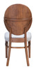 Regents Dining Chair (set Of 2) Walnut & Gray