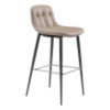 Tangiers Bar Chair (set Of 2) Taupe