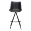 Aki Bar Chair (set Of 2) Black