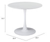 Opus Dining Table White