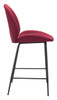 Miles Counter Chair Red