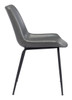 Byron Dining Chair (set Of 2) Gray