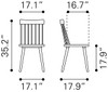 Ashley Dining Chair (set Of 2) Black