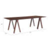 Amorium Dining Table Walnut