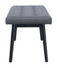 Tanner Bench Gray & Black